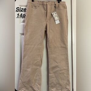 NYDJ Tan Boot Cut Pants